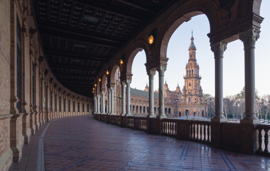 © Place Séville, Espagne